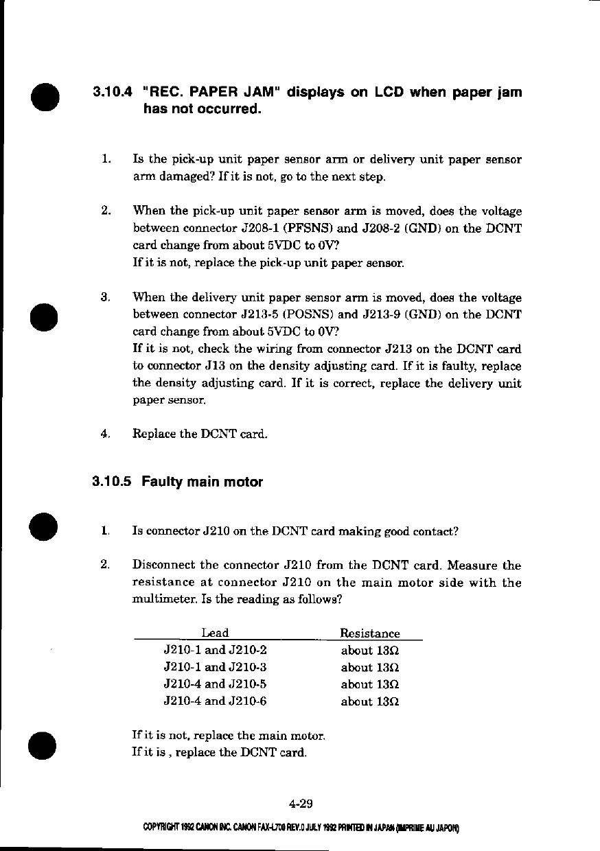 Canon FAX L700 Parts and Service Manual-4